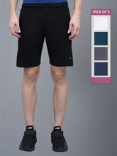 Anti Viral Anti Odour Cool Mens Pack Of 5 Sports Shorts
