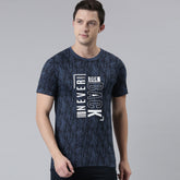 Force NXT Super Combed Cotton Mens Round Neck Printed T-Shirt