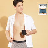 Ultrasoft Micromodal Four Way Stretch Mens Pack of 2 Printed Trunk