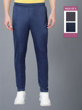 Anti Viral Anti Odour Cool Mens Pack Of 3 Sports Track Pant