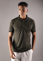 Anti Viral Anti Odour Cool Mens Collared Polo Sports Solid T-Shirt