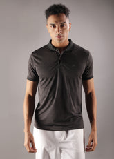 Anti Viral Anti Odour Cool Mens Collared Polo Sports Solid T-Shirt