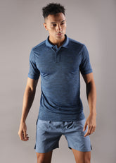 Anti Viral Anti Odour Cool Mens Collared Polo Sports Solid T-Shirt