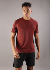 Anti Viral Anti Odour Cool Mens Round Neck Sports Printed T-Shirt