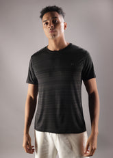 Anti Viral Anti Odour Cool Mens Round Neck Sports Printed T-Shirt