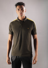 Anti Viral Anti Odour Cool Mens Collared Polo Sports Solid T-Shirt