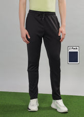 Anti Viral Anti Odour Cool Mens Pack Of 2 Sports Track Pant