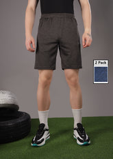 Anti Viral Anti Odour Cool Mens Pack Of 2 Sports Shorts