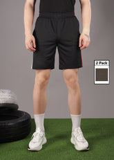 Anti Viral Anti Odour Cool Mens Pack Of 2 Sports Shorts