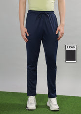 Anti Viral Anti Odour Cool Mens Pack Of 2 Sports Track Pant