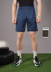 Anti Viral Anti Odour Cool Mens Pack Of 2 Sports Shorts