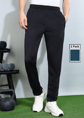 Anti Viral Anti Odour Cool Mens Pack Of 2 Sports Track Pant