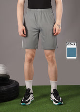 Anti Viral Anti Odour Cool Mens Pack Of 2 Sports Shorts