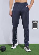 Anti Viral Anti Odour Cool Mens Pack Of 2 Sports Track Pant