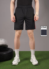 Anti Viral Anti Odour Cool Mens Pack Of 2 Sports Shorts