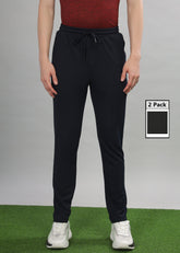 Anti Viral Anti Odour Cool Mens Pack Of 2 Sports Track Pant