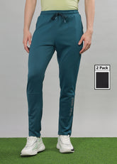 Anti Viral Anti Odour Cool Mens Pack Of 2 Sports Track Pant
