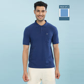 Force NXT Super Combed Cotton Mens Pack Of 2 Collared Polo Solid T-Shirt