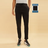 Force NXT Super Combed Cotton Mens Pack of 2 Solid Track Pant