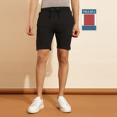 Force NXT Super Combed Cotton Mens Pack of 2 Solid Shorts