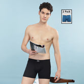 Super Combed Cotton Soft Men Pack of 2 Solid Trunk