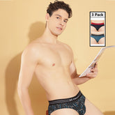 Ultrasoft Micromodal Four Way Stretch Mens Pack of 3 Printed Brief