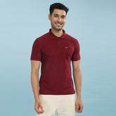 Force NXT Super Combed Cotton Mens Collared Polo Solid T-Shirt