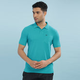 Force NXT Super Combed Cotton Mens Collared Polo Solid T-Shirt