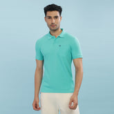 Force NXT Super Combed Cotton Mens Collared Polo Solid T-Shirt