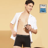 Super Combed Cotton Solid Mens Pack of 2 Trunk