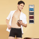 Super Combed Cotton Solid Mens Pack of 5 Trunk