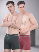 Force NXT Men's Solf Cotton Solid Trunk Pack of 2