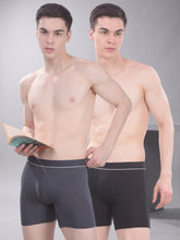 Force NXT Men's Combed Cotton Solid Trunk Pack of 2