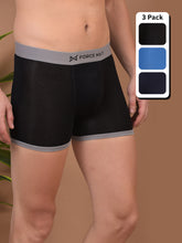Force NXT Men's Cotton Solid Trunk Pack of 3