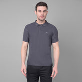 Anti Viral Anti Odour Cool Mens Collared Polo Sports Solid T-Shirt