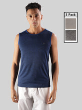 Anti Viral Anti Odour Cool Mens Pack Of 2 Sports Muscle T-Shirt