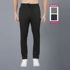 Anti Viral Anti Odour Cool Mens  Pack Of 3 Sports Track Pant