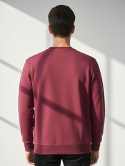 Force NXT Men's Combed Cotton Full Sleeves Solid Sweatshirt