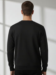 Force NXT Men's Combed Cotton Full Sleeves Solid Sweatshirt