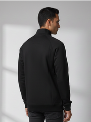 Force NXT Men's Super Combed Cotton Rich Fleech Fabric Hi-Neck Full Sleeves Sweatshirt