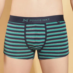 Super Combed Cotton Four Way Stretch Mens Striped Trunk