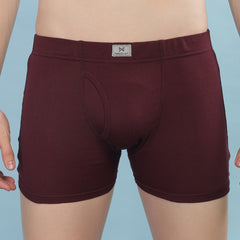 Super Combed Cotton Soft  Mens Solid Trunk