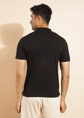 Force NXT Men's Super Combed Cotton Rich Fabric Half-Sleeves Polo T-Shirt