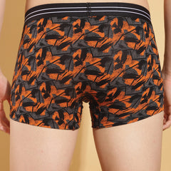 Ultrasoft Micromodal Four Way Stretch Mens Pack of 5 Printed Trunk