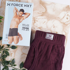 Super Combed Cotton Soft  Mens Solid Trunk