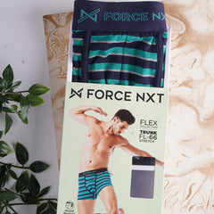 Super Combed Cotton Four Way Stretch Mens Striped Trunk
