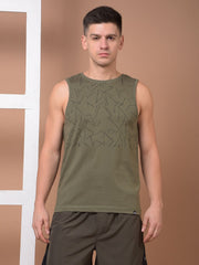Force NXT Men's Super Combed Cotton Rich Fabric Sleeveless Muscle Tee