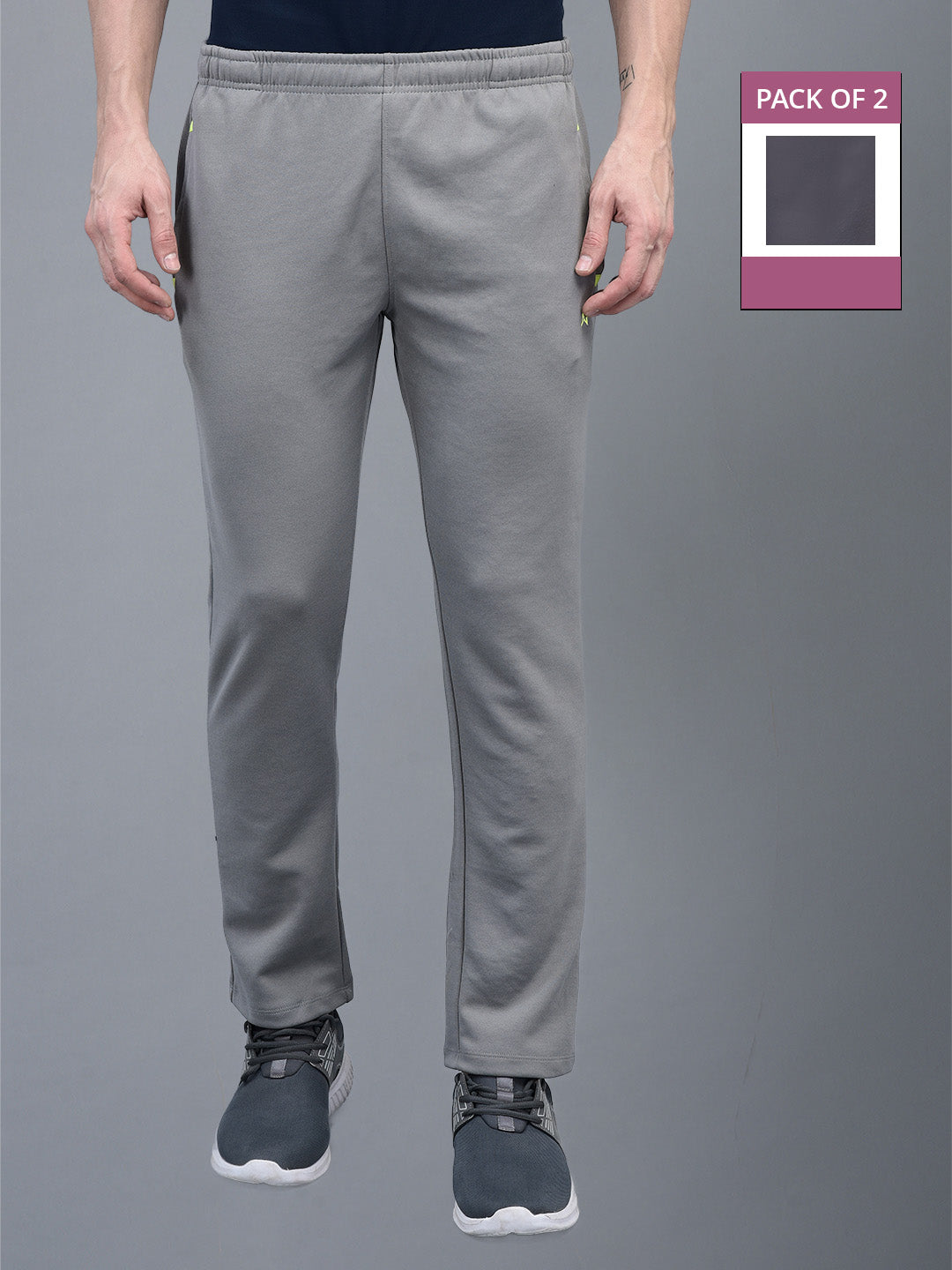 Anti Viral Anti Odour Cool Mens  Pack Of 2 Sports Track Pant