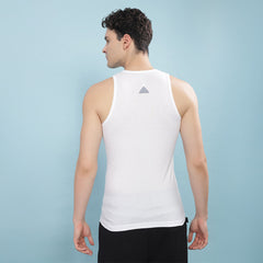 Super Combed Egyptian Cotton Mens Pack Of 6 Black Vest