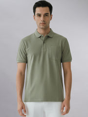Force NXT Men's Super Combed Cotton Interlock Fabric Polo T-Shirt